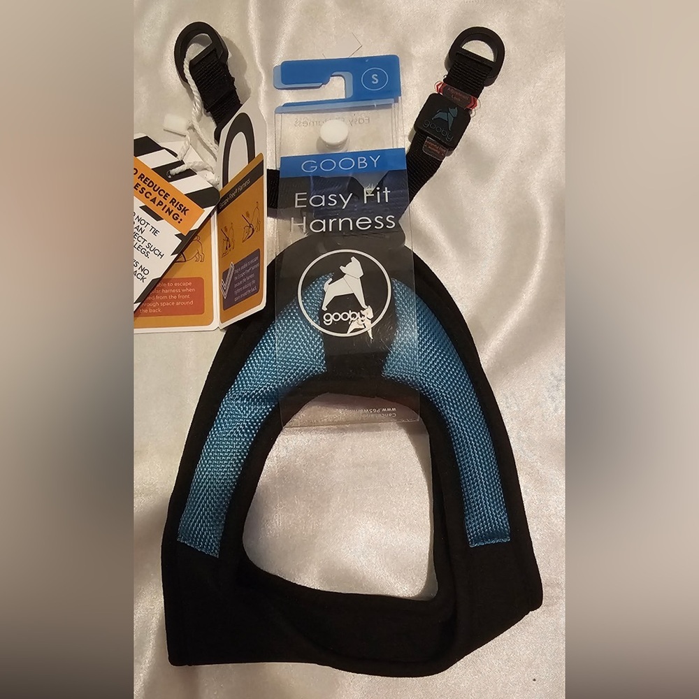 Gooby Easy Fit Harness Turquoise (S)